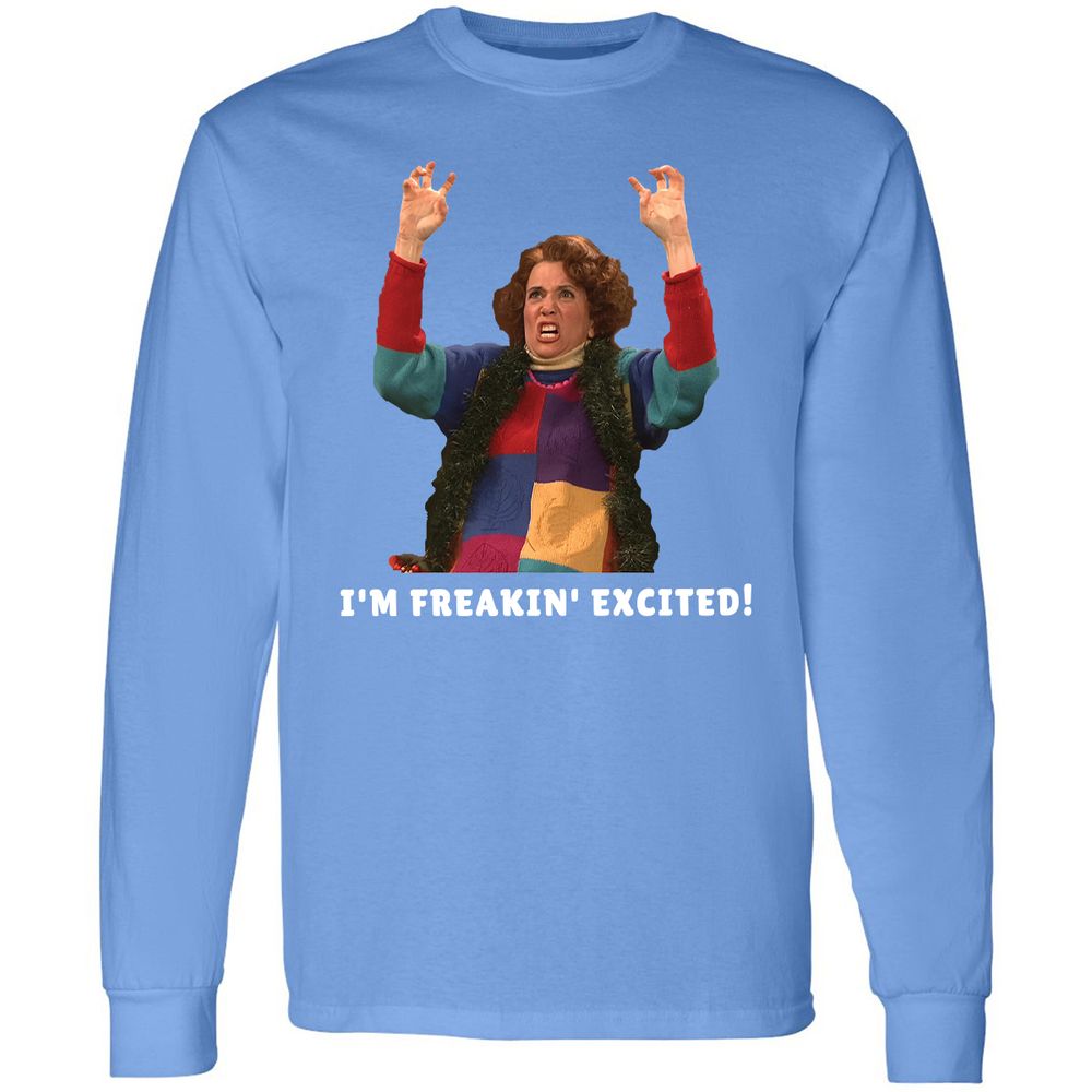Long Sleeve T-Shirt - 7VS7ZPPQ - Carolina Blue - 12