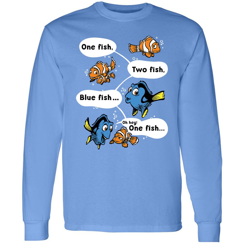 Long Sleeve T-Shirt - APFYGVFB - Carolina Blue - 12