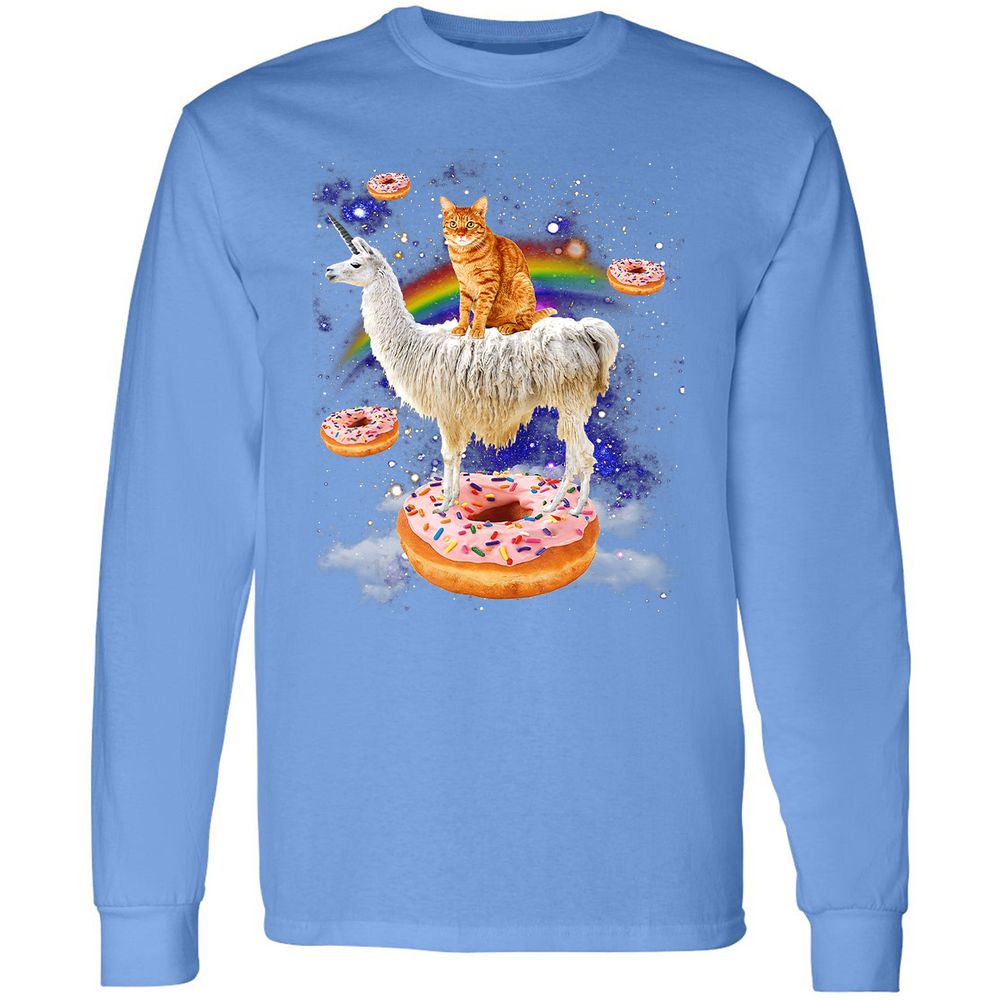 Long Sleeve T-Shirt - 87Y31KSB - Carolina Blue - 12