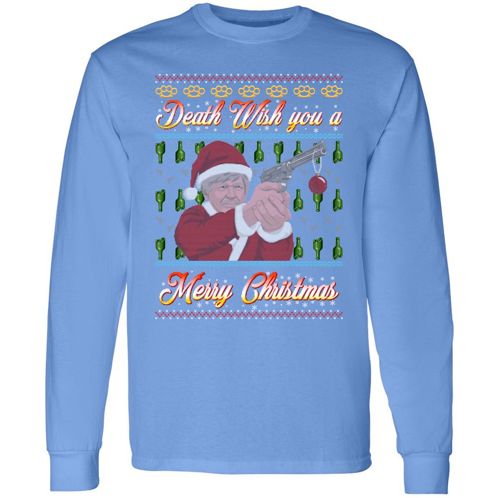 Long Sleeve T-Shirt - KUE3VQNW - Carolina Blue - 12