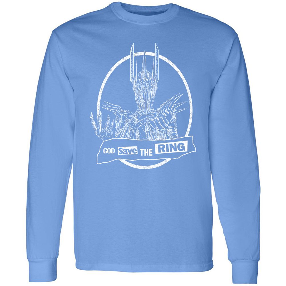 Long Sleeve T-Shirt - QKGHTW6J - Carolina Blue - 12