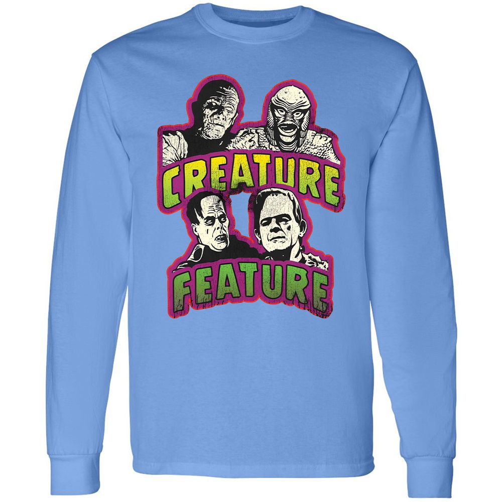 Long Sleeve T-Shirt - CJF4FNCP - Carolina Blue - 12