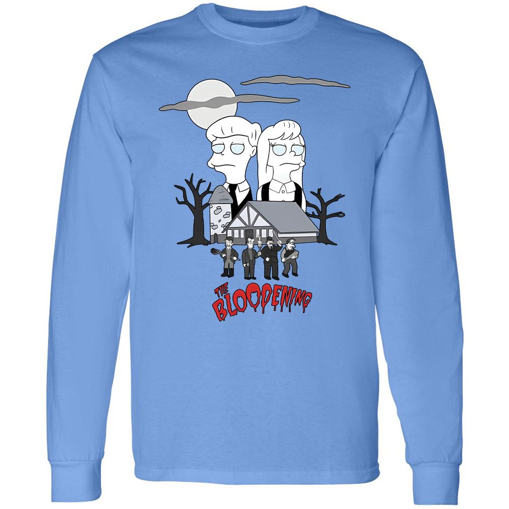 Long Sleeve T-Shirt - HYEHAKM2 - Carolina Blue - 12