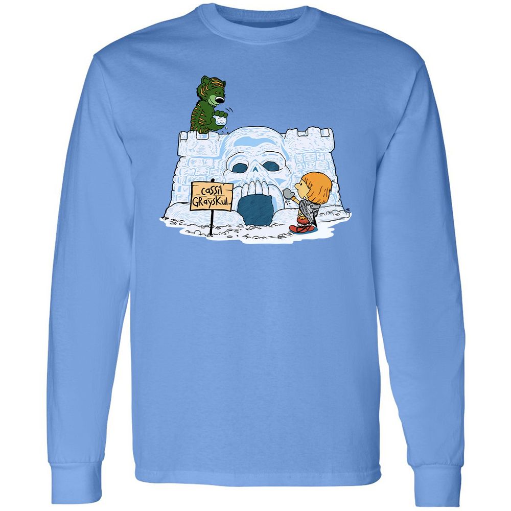 Long Sleeve T-Shirt - 3APBZ67B - Carolina Blue - 12