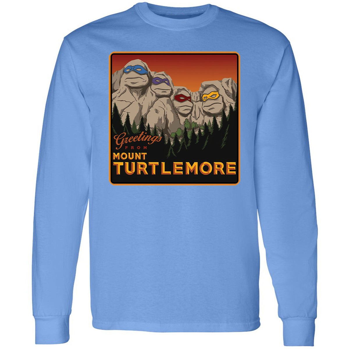 Long Sleeve T-Shirt - E1XU2MHK - Carolina Blue - 12