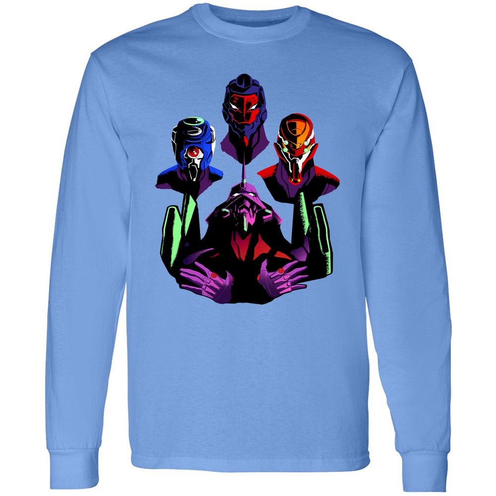 Long Sleeve T-Shirt - MG8VG1RN - Carolina Blue - 12