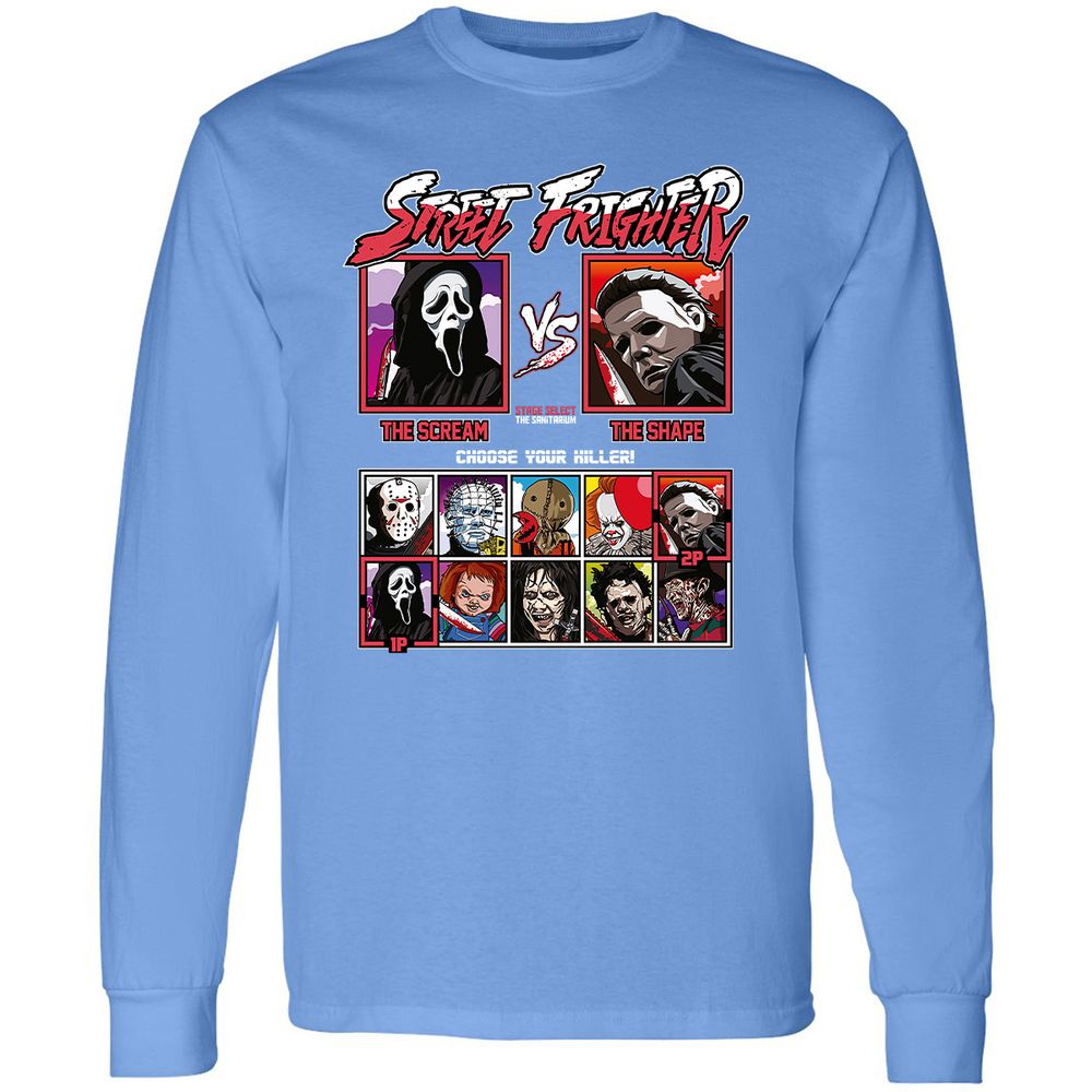 Long Sleeve T-Shirt - 7WH3SJDC - Carolina Blue - 12