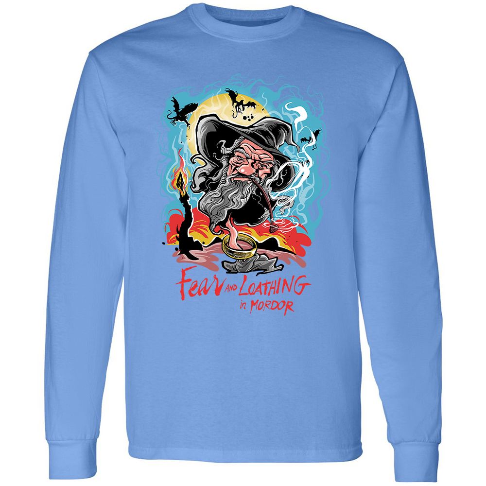 Long Sleeve T-Shirt - TQQF4X9Y - Carolina Blue - 12