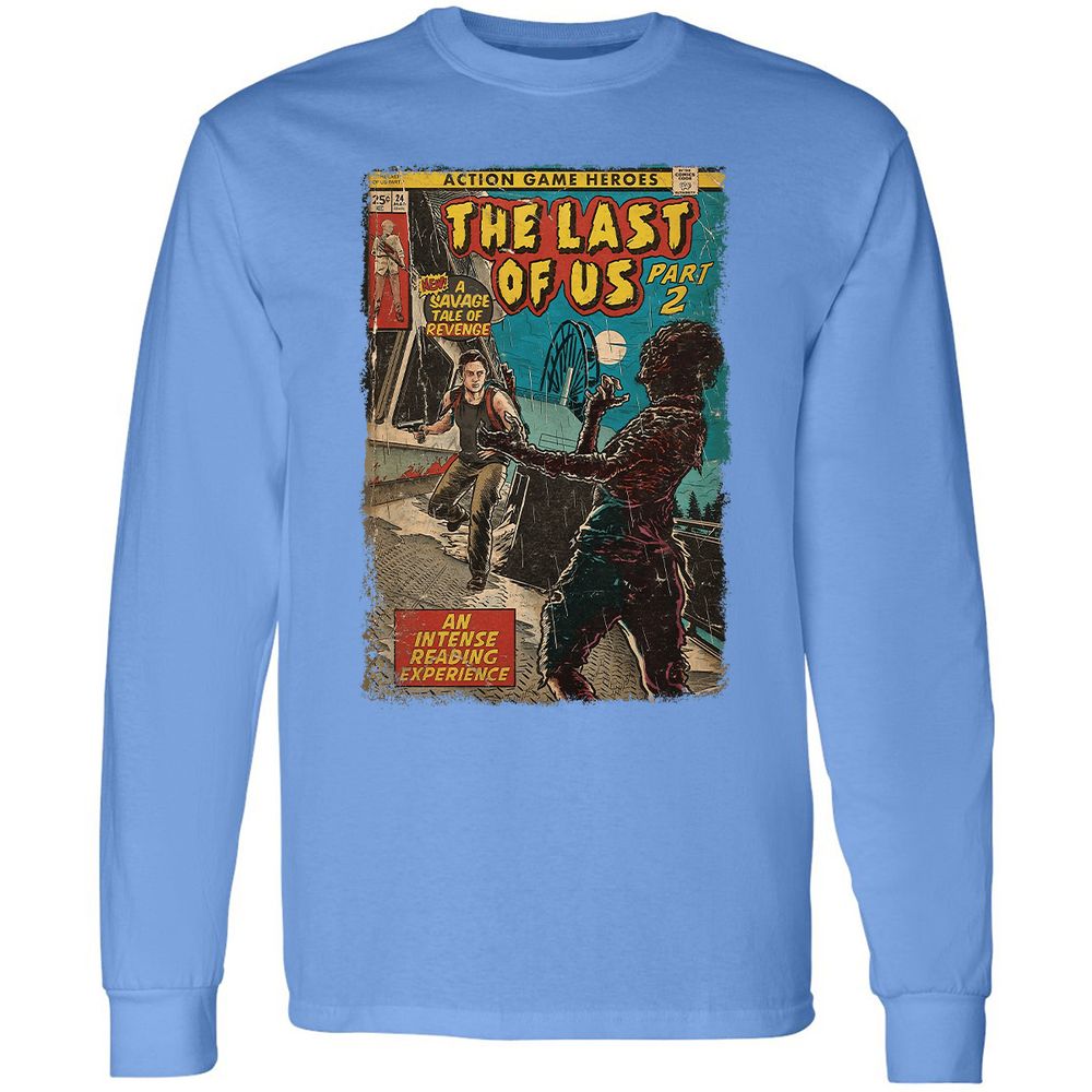 Long Sleeve T-Shirt - VNPZ7P3Y - Carolina Blue - 12