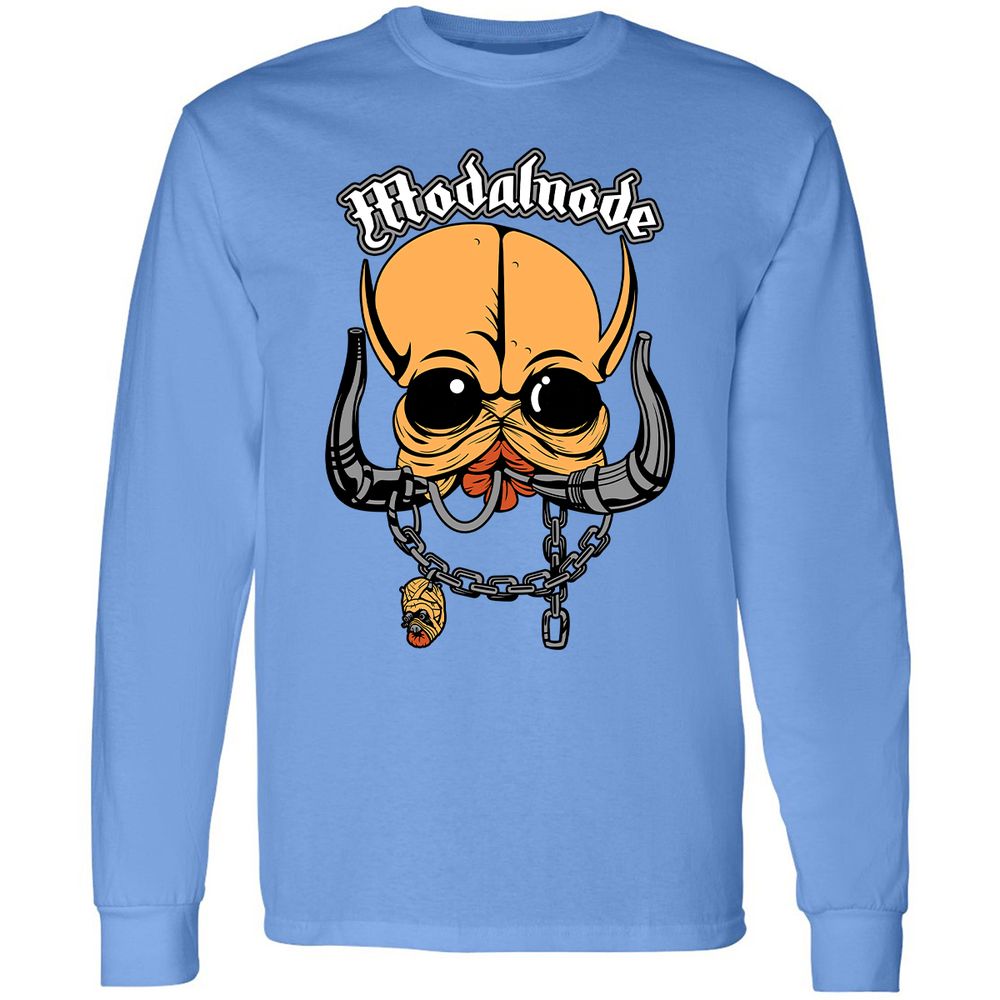 Long Sleeve T-Shirt - QEL6RL58 - Carolina Blue - 12