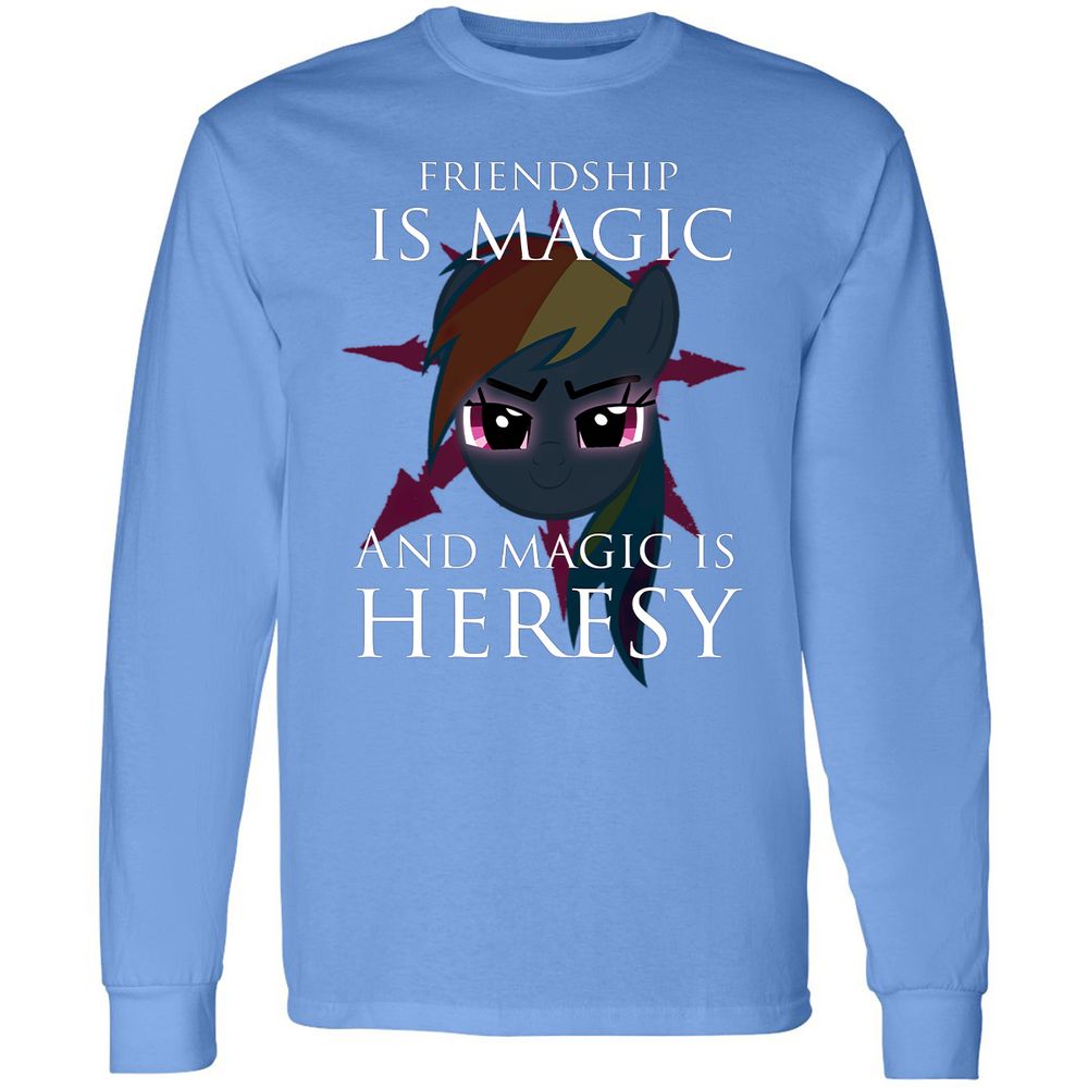 Long Sleeve T-Shirt - YCSVL6LU - Carolina Blue - 12
