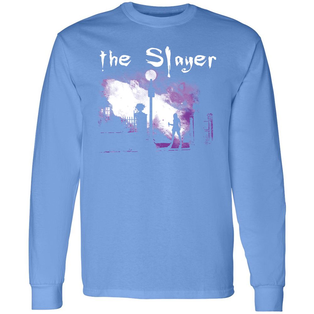 Long Sleeve T-Shirt - 75FSY3KQ - Carolina Blue - 12