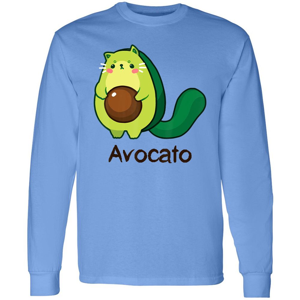 Long Sleeve T-Shirt - 5LLQWNR2 - Carolina Blue - 12