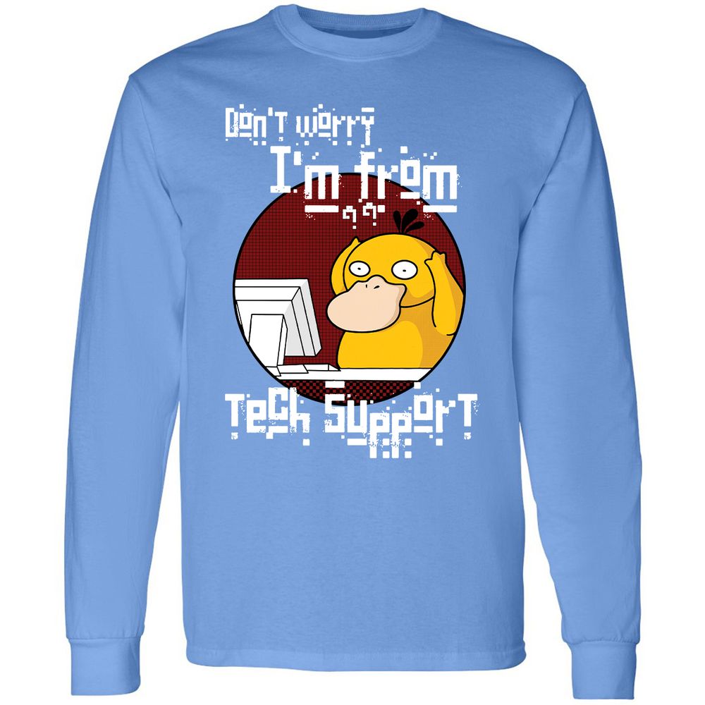 Long Sleeve T-Shirt - 2VB4DDKZ - Carolina Blue - 12