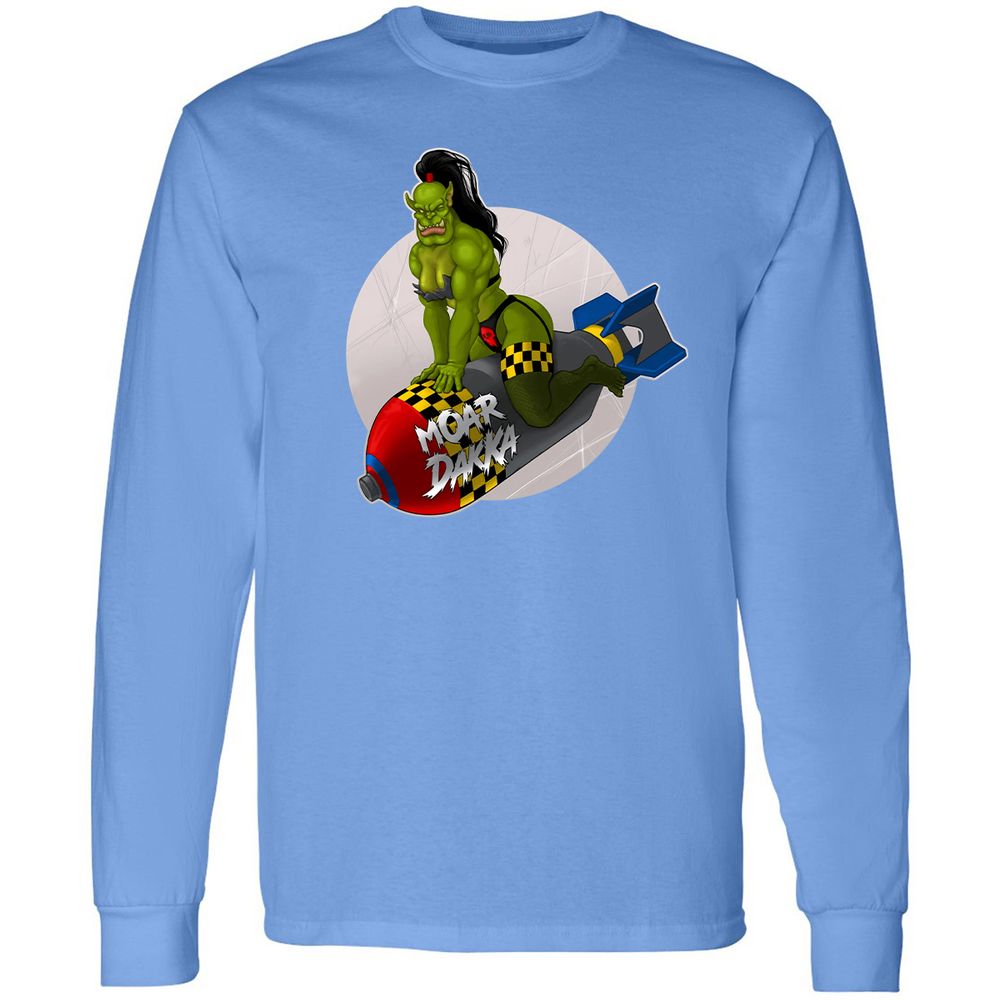 Long Sleeve T-Shirt - TUKBLHPP - Carolina Blue - 12