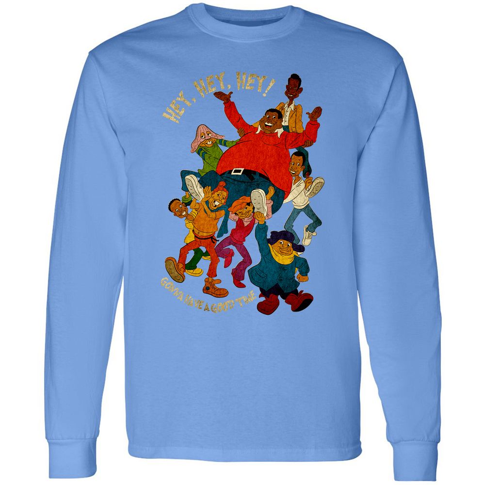 Long Sleeve T-Shirt - UPVY5SA1 - Carolina Blue - 12