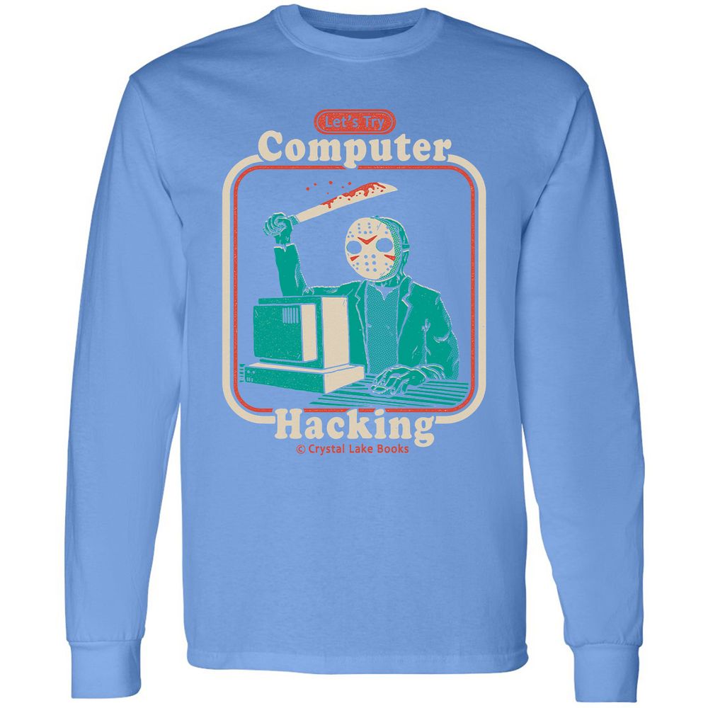 Long Sleeve T-Shirt - 2ZD9MV7H - Carolina Blue - 12