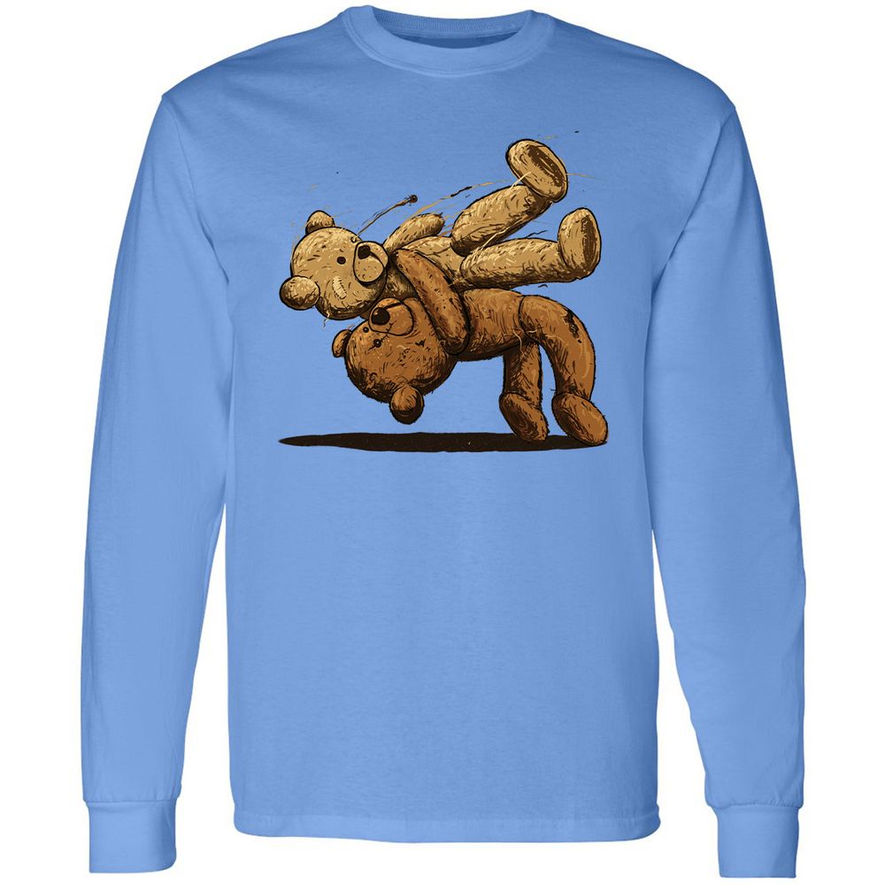 Long Sleeve T-Shirt - PBYZTZWJ - Carolina Blue - 12