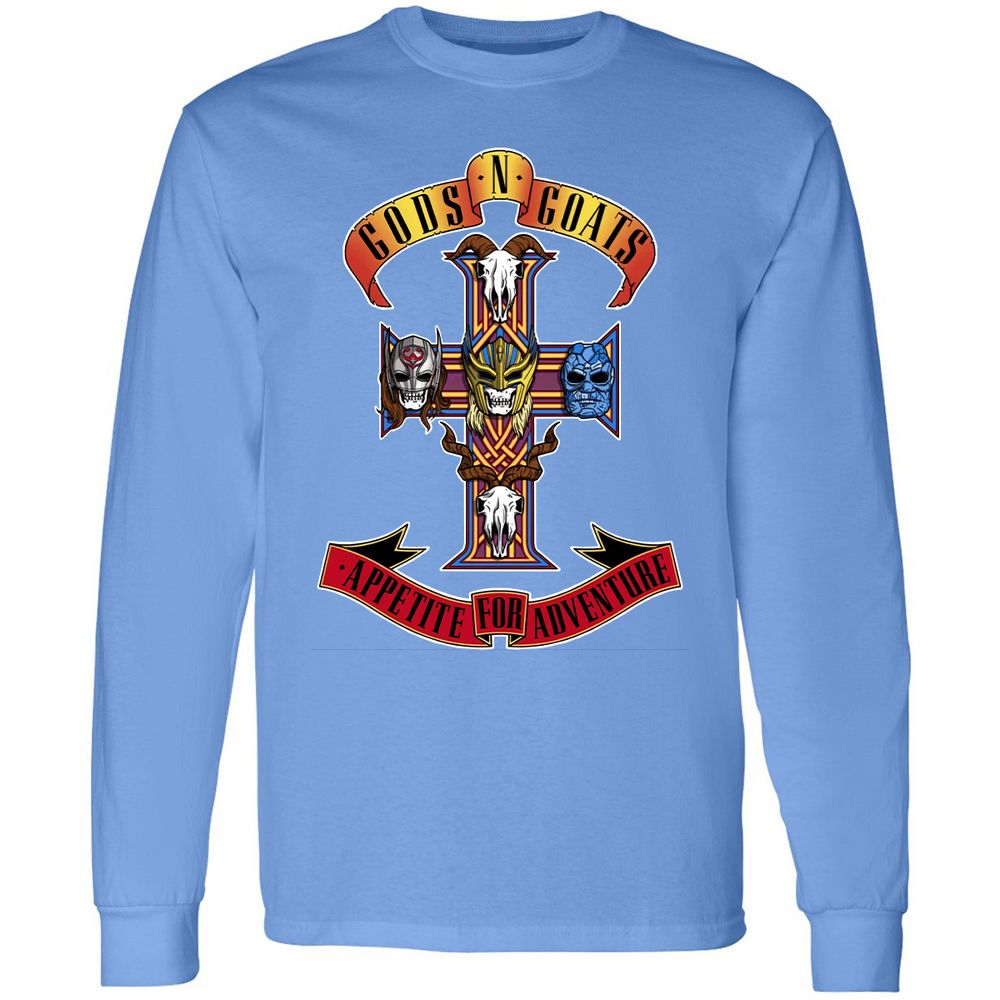 Long Sleeve T-Shirt - W9MHG2N1 - Carolina Blue - 12