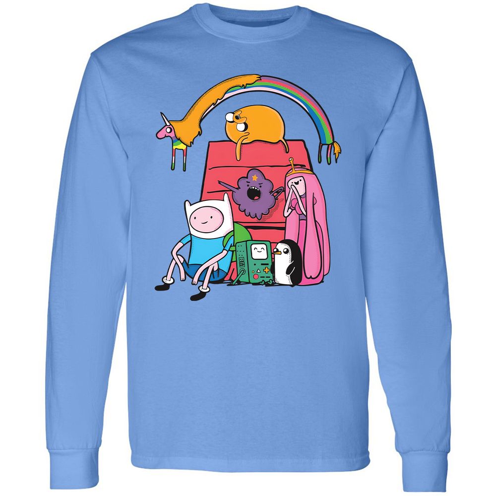 Long Sleeve T-Shirt - JS57J3HF - Carolina Blue - 12