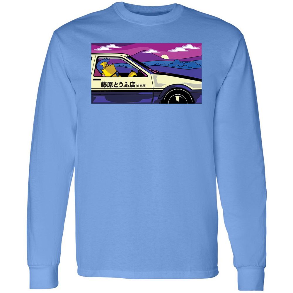Long Sleeve T-Shirt - 9ETDAZSK - Carolina Blue - 12