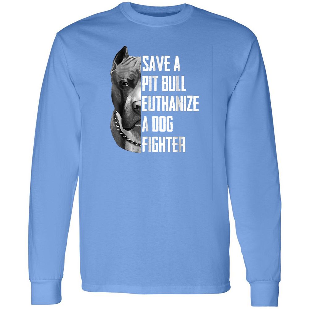 Long Sleeve T-Shirt - CA9PALP3 - Carolina Blue - 12