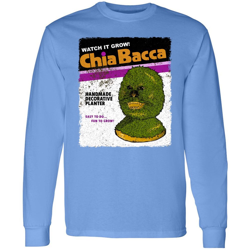 Long Sleeve T-Shirt - HU4N7TWL - Carolina Blue - 12