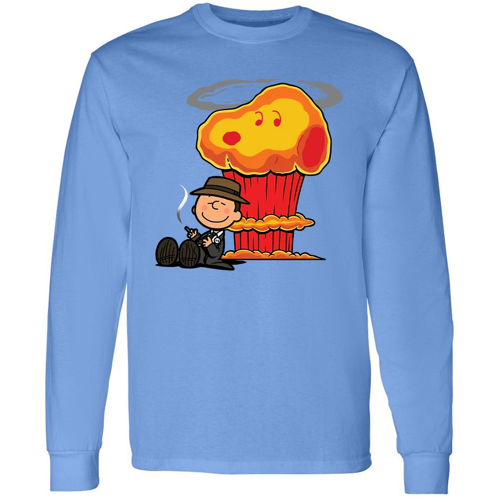 Long Sleeve T-Shirt - 3CUQQ5U8 - Carolina Blue - 12