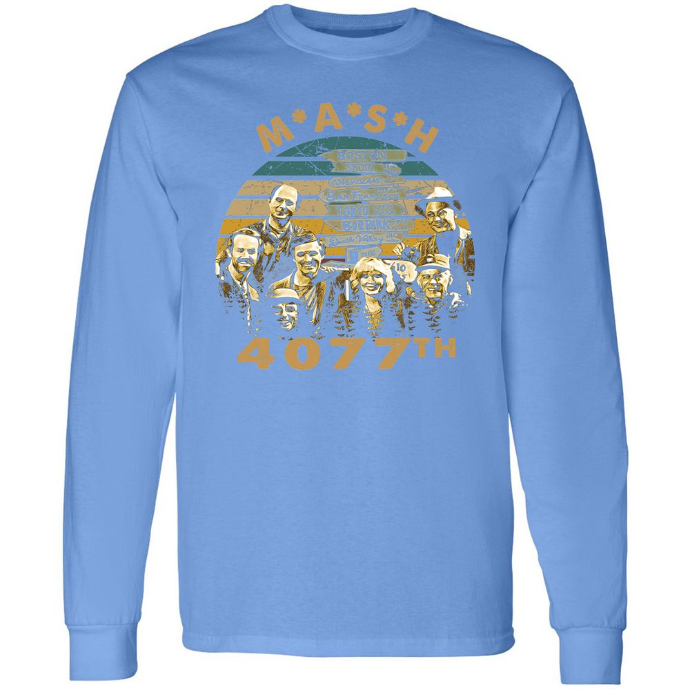 Long Sleeve T-Shirt - VTKKRLN4 - Carolina Blue - 12
