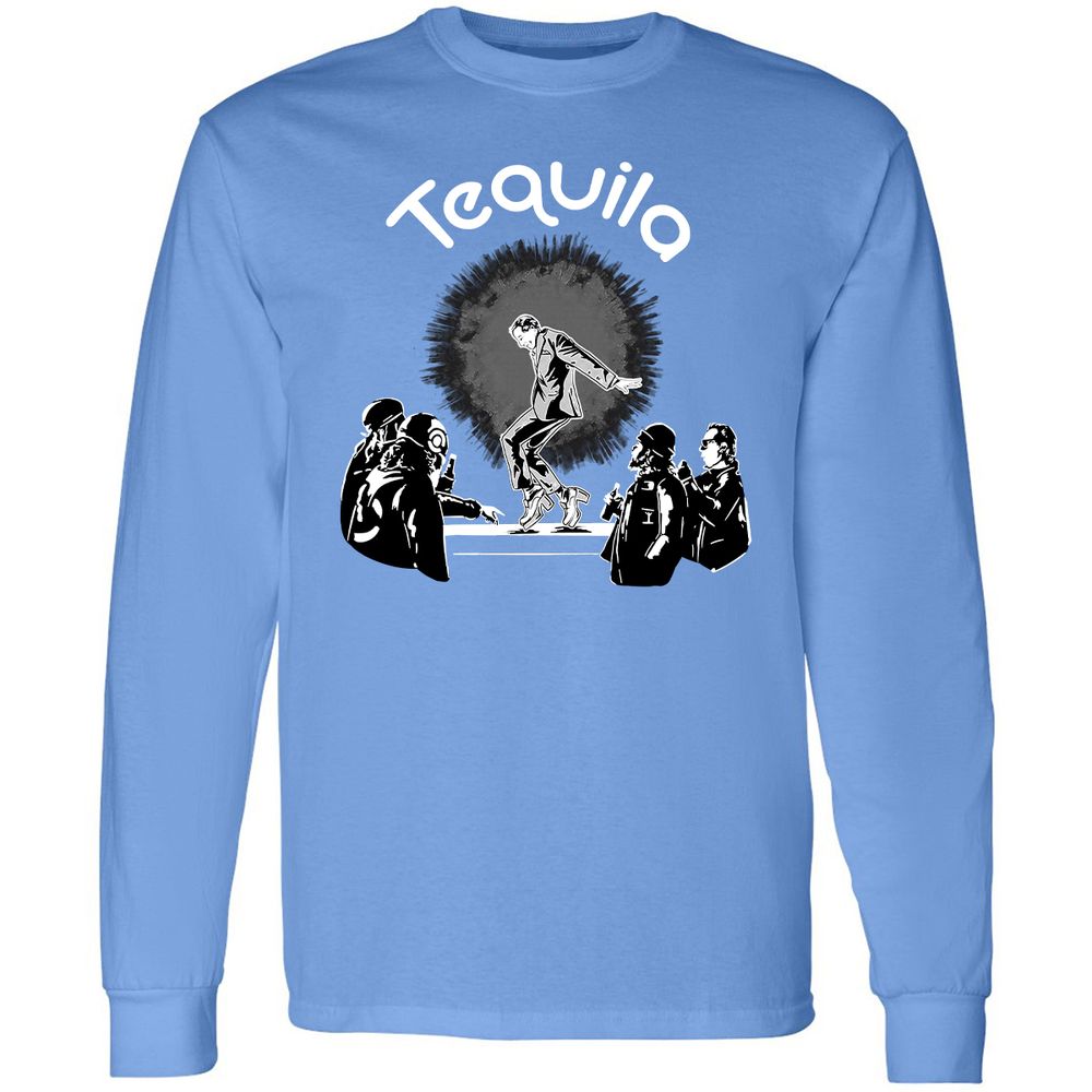 Long Sleeve T-Shirt - R92Q2LE9 - Carolina Blue - 12