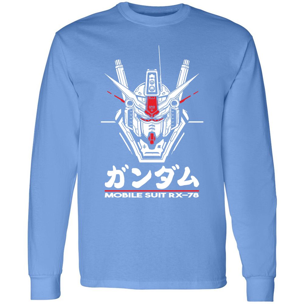 Long Sleeve T-Shirt - YD73WX58 - Carolina Blue - 12