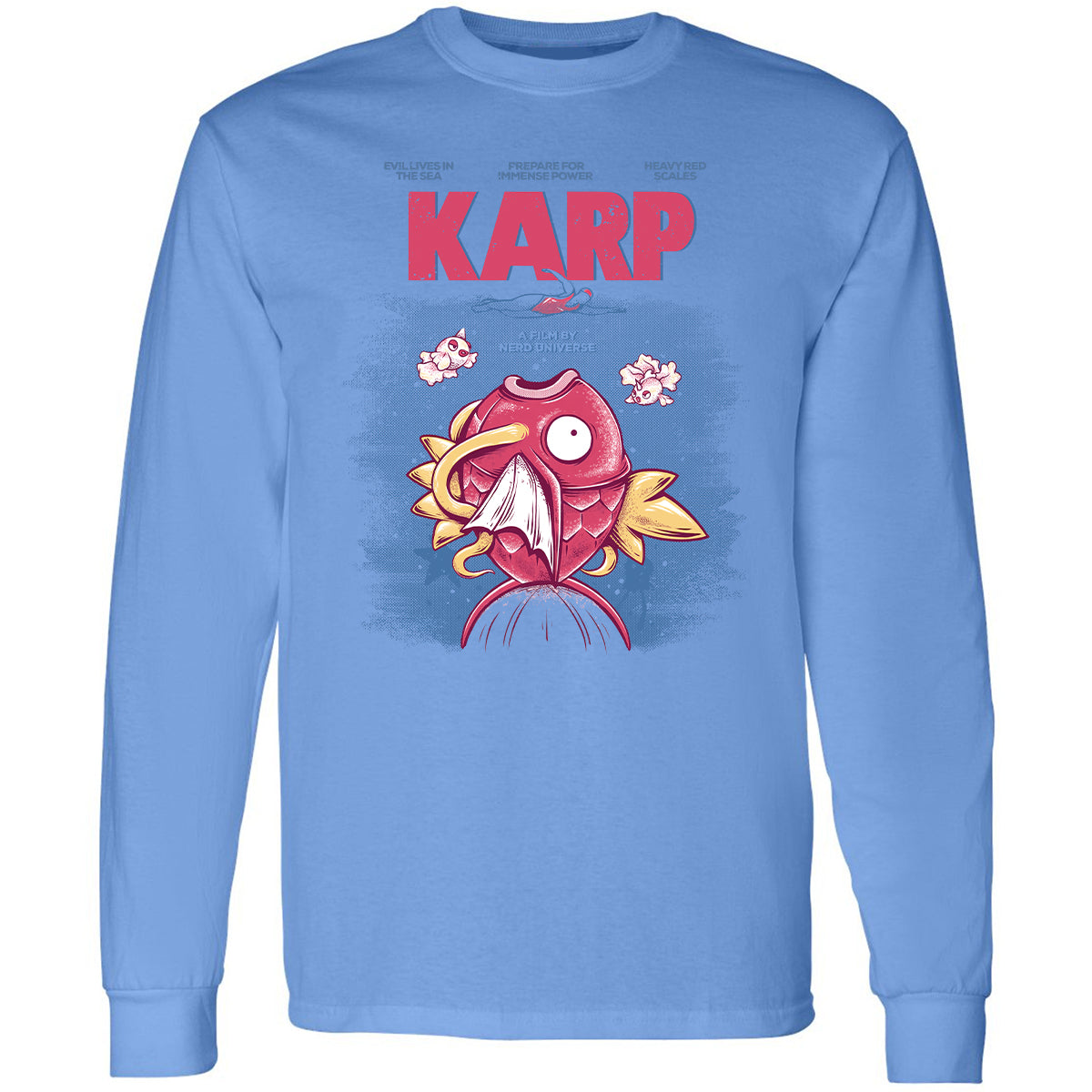 Long Sleeve T-Shirt - 9U85R1MS - Carolina Blue - 12