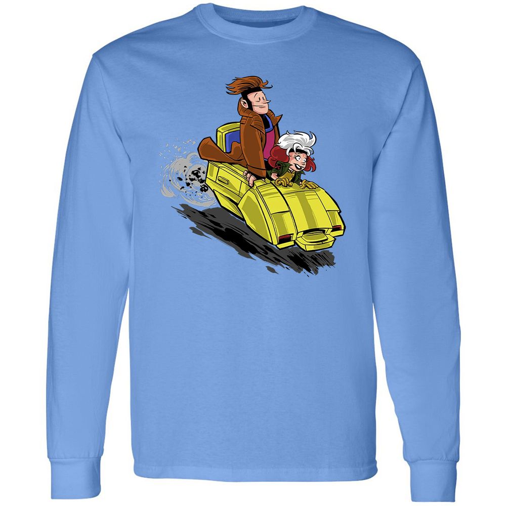Long Sleeve T-Shirt - BYWG6W9C - Carolina Blue - 12