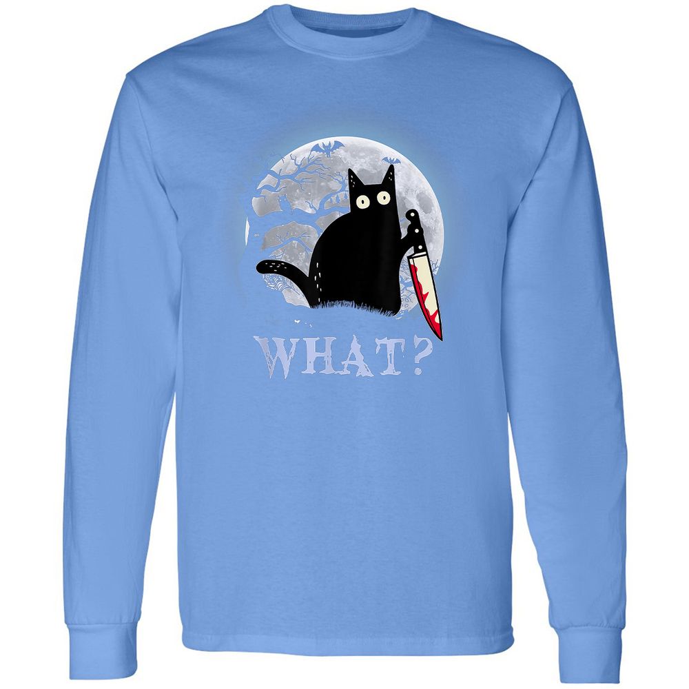 Long Sleeve T-Shirt - BKADJ9DH - Carolina Blue - 12