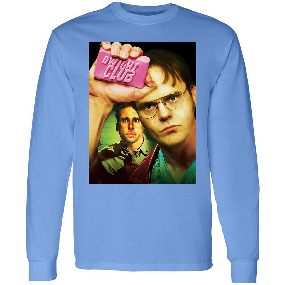 Long Sleeve T-Shirt - YZHL5MF1 - Carolina Blue - 12