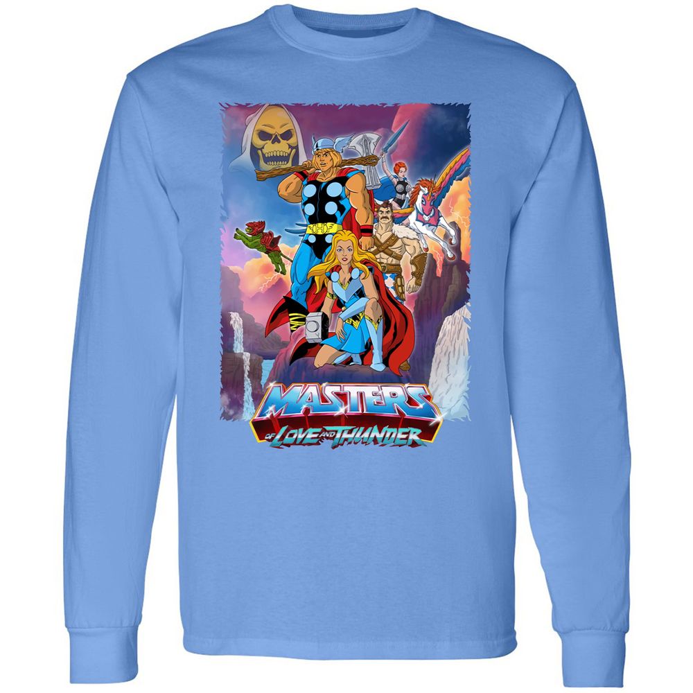 Long Sleeve T-Shirt - MLCZJL19 - Carolina Blue - 12