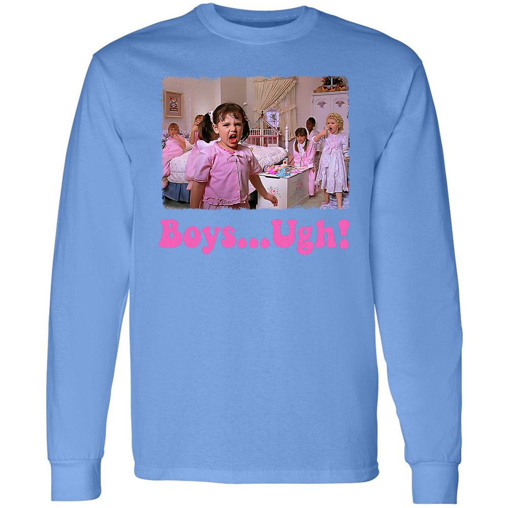 Long Sleeve T-Shirt - WVK4ZERS - Carolina Blue - 12