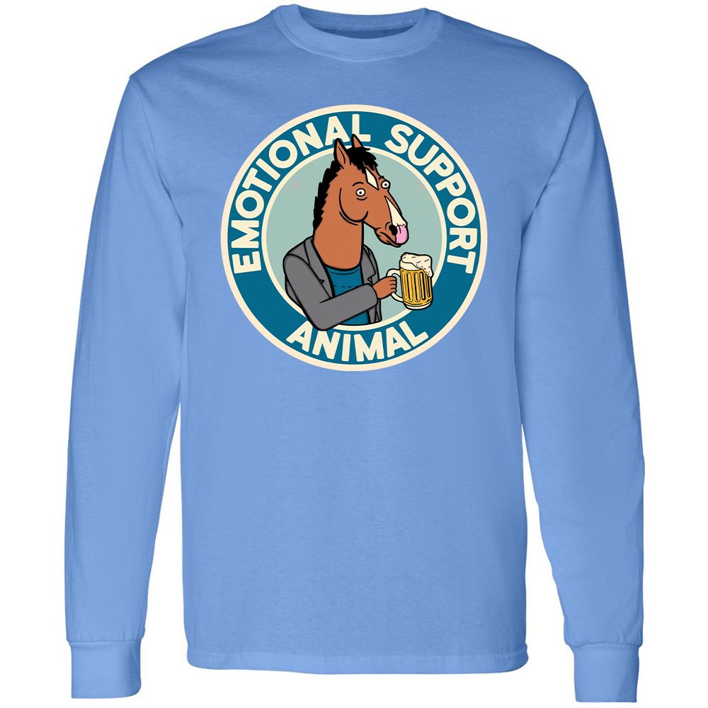 Long Sleeve T-Shirt - MNJYVW2V - Carolina Blue - 12
