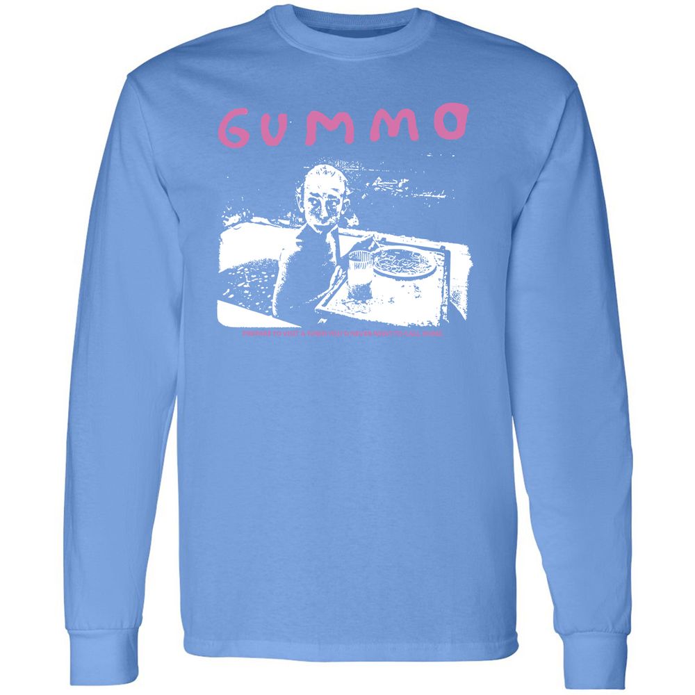 Long Sleeve T-Shirt - 856F7CHC - Carolina Blue - 12