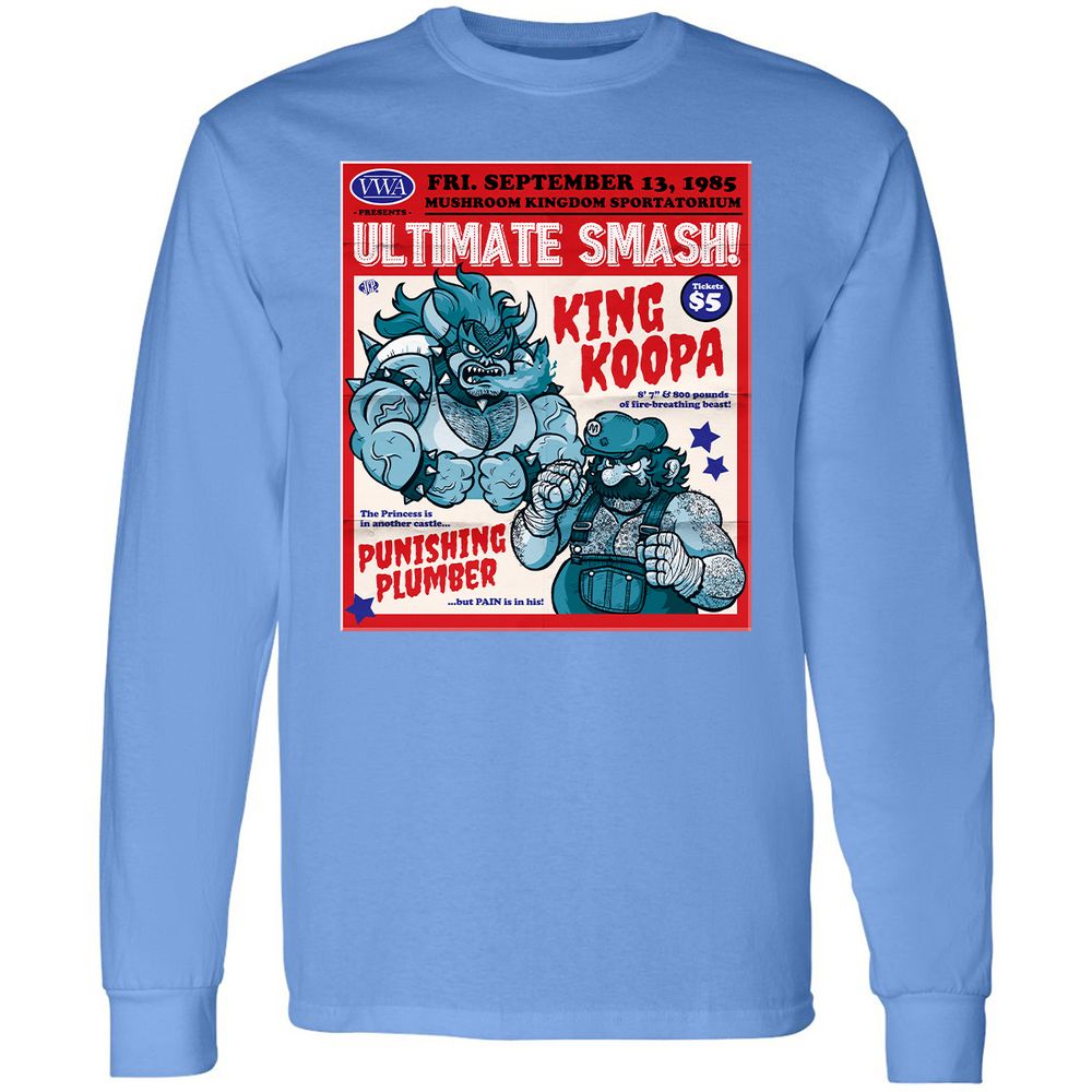 Long Sleeve T-Shirt - NQQ6E1VA - Carolina Blue - 12