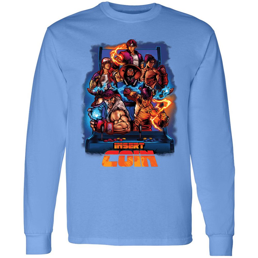 Long Sleeve T-Shirt - VGNV2YCW - Carolina Blue - 12