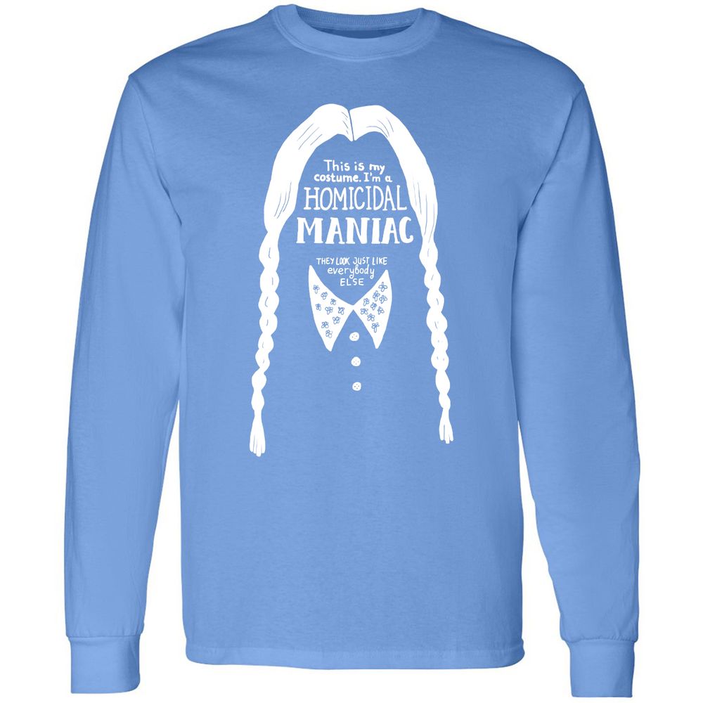 Long Sleeve T-Shirt - 5VTNYJJR - Carolina Blue - 12