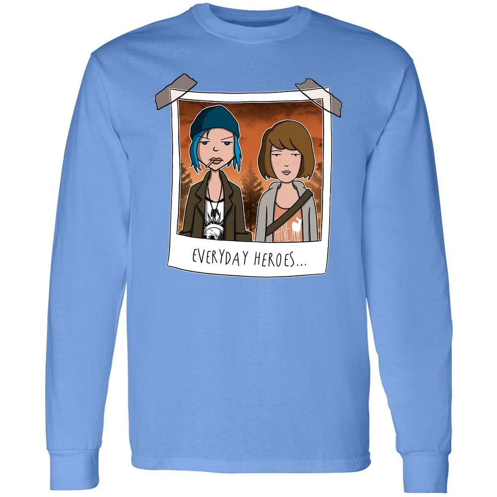 Long Sleeve T-Shirt - T2X45A9B - Carolina Blue - 12