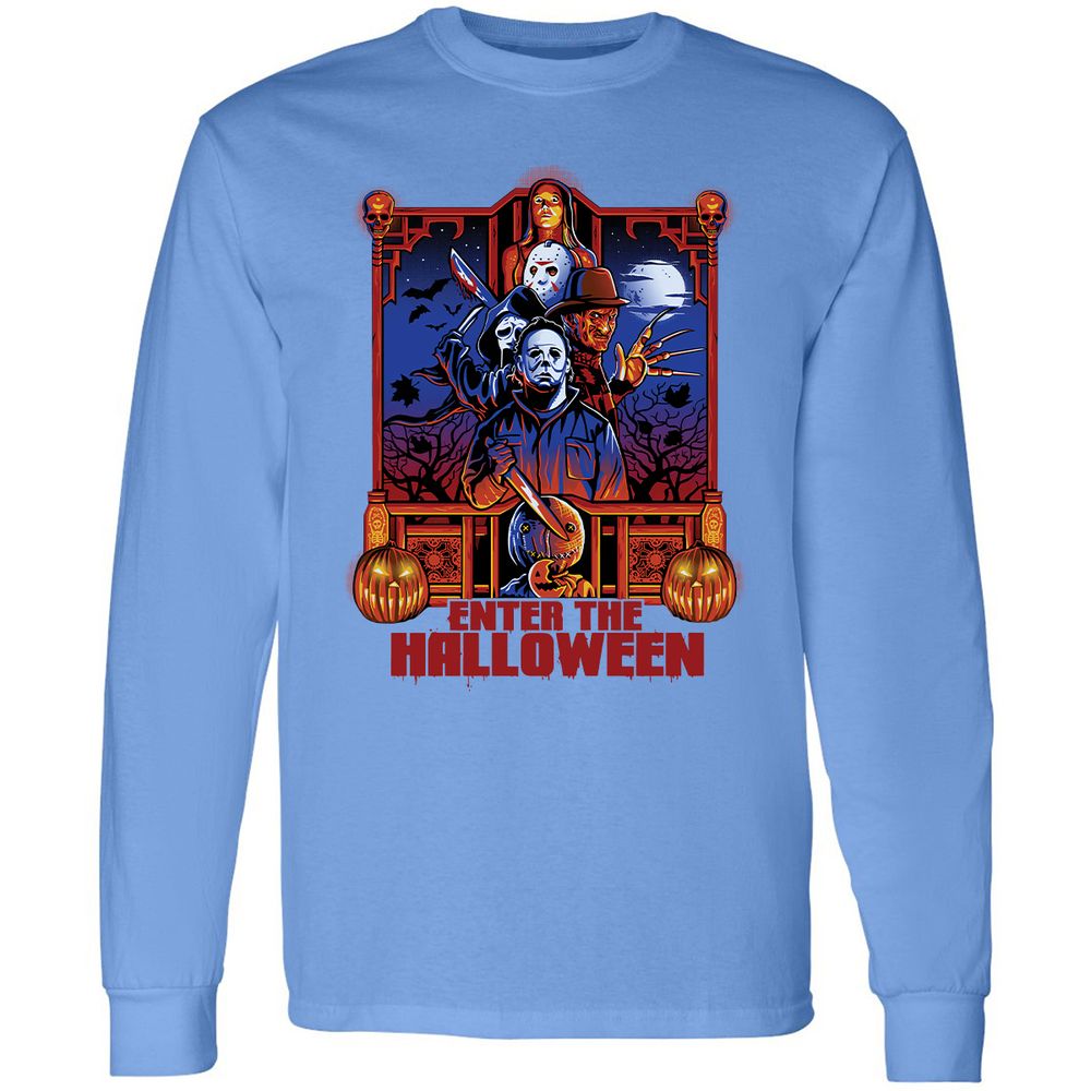Long Sleeve T-Shirt - CHRRBYG8 - Carolina Blue - 12