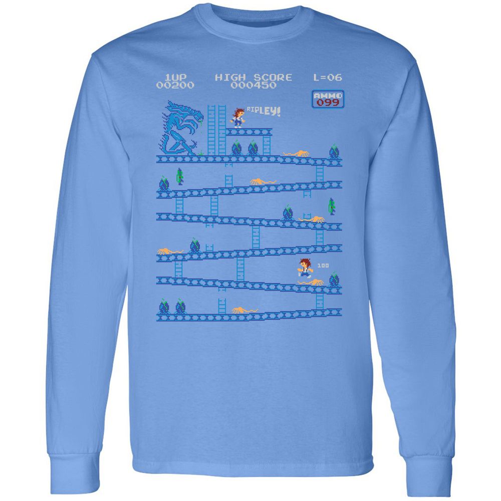 Long Sleeve T-Shirt - 4JCSS58P - Carolina Blue - 12