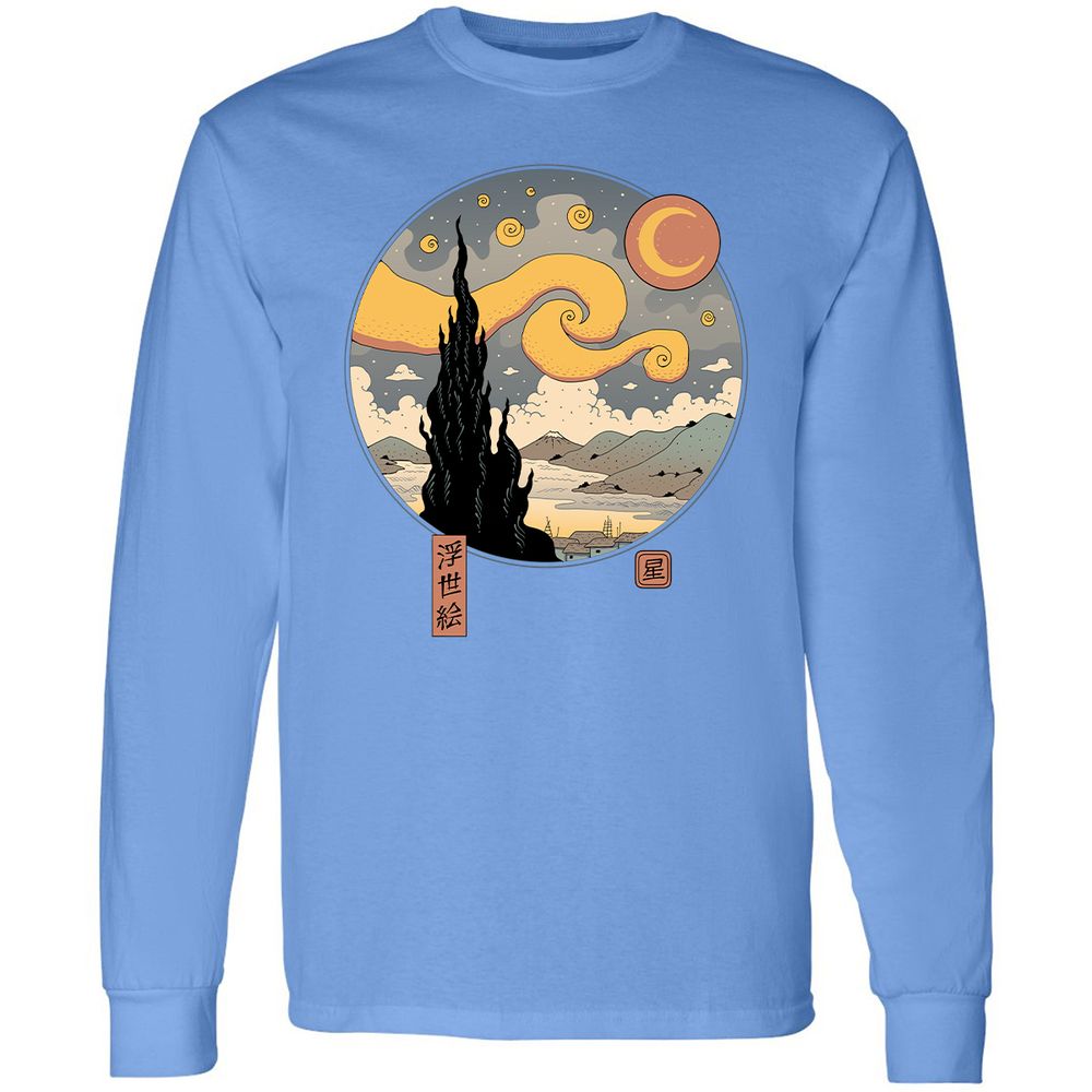 Long Sleeve T-Shirt - 8KM2BNY2 - Carolina Blue - 12