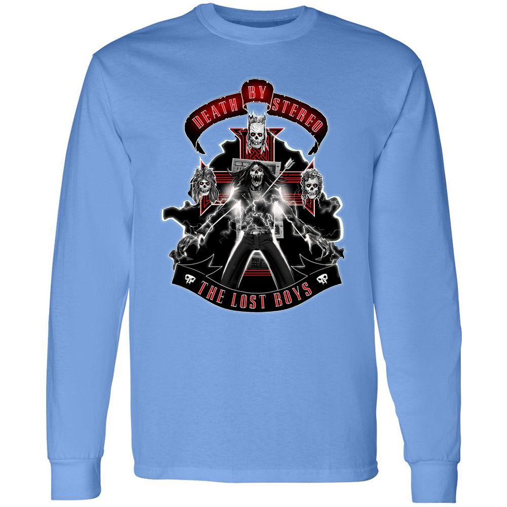 Long Sleeve T-Shirt - DLJYCZBD - Carolina Blue - 12