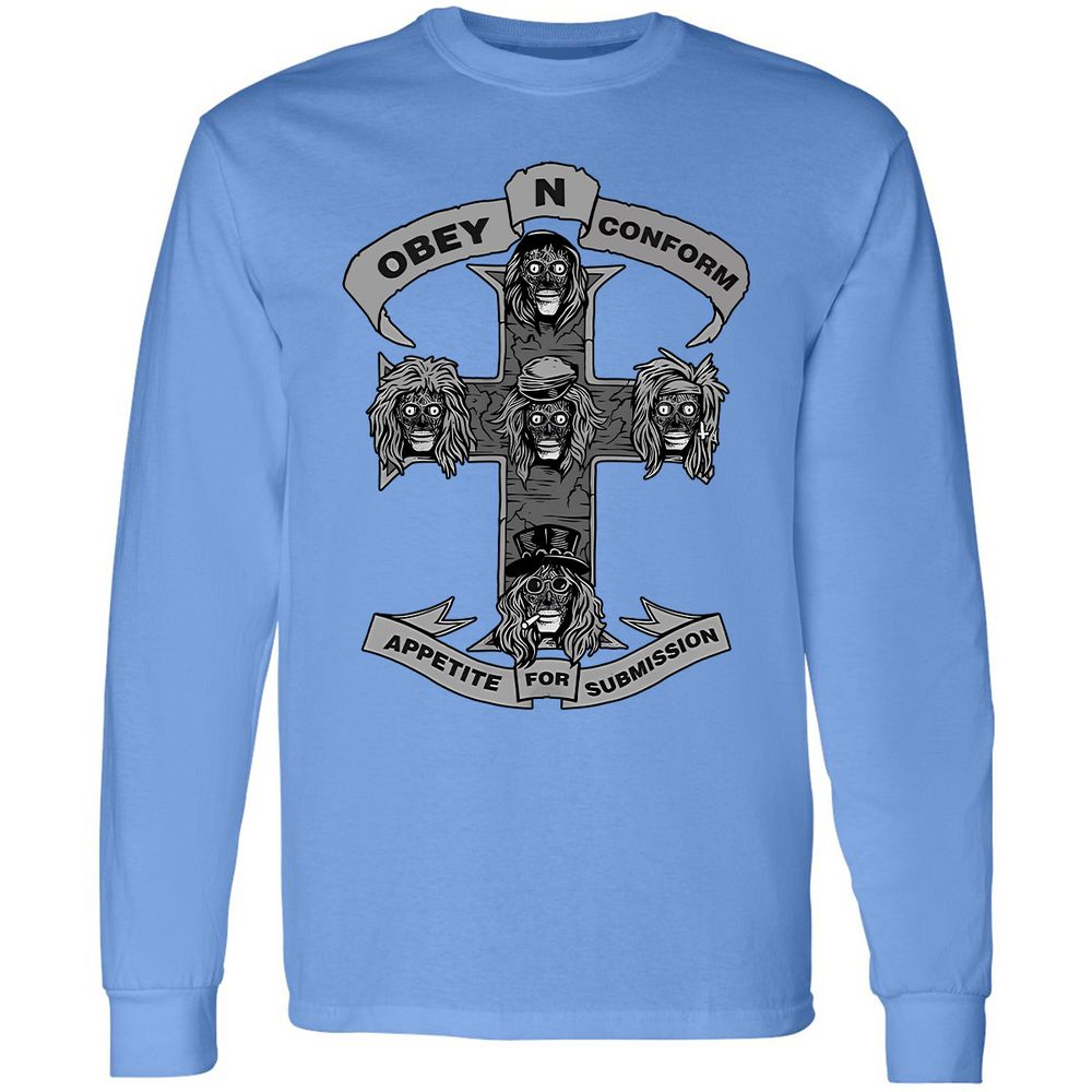 Long Sleeve T-Shirt - UGCEGRH1 - Carolina Blue - 12