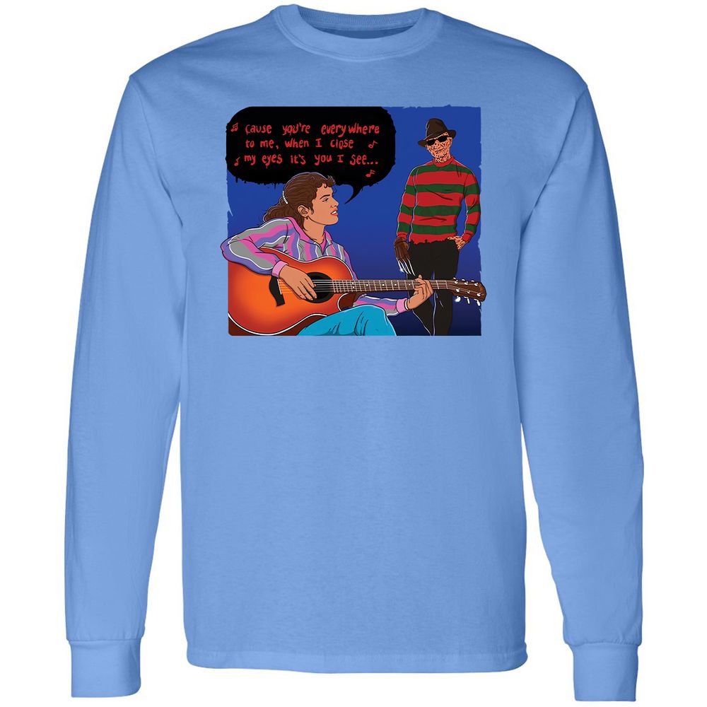 Long Sleeve T-Shirt - MWPFRLV4 - Carolina Blue - 12