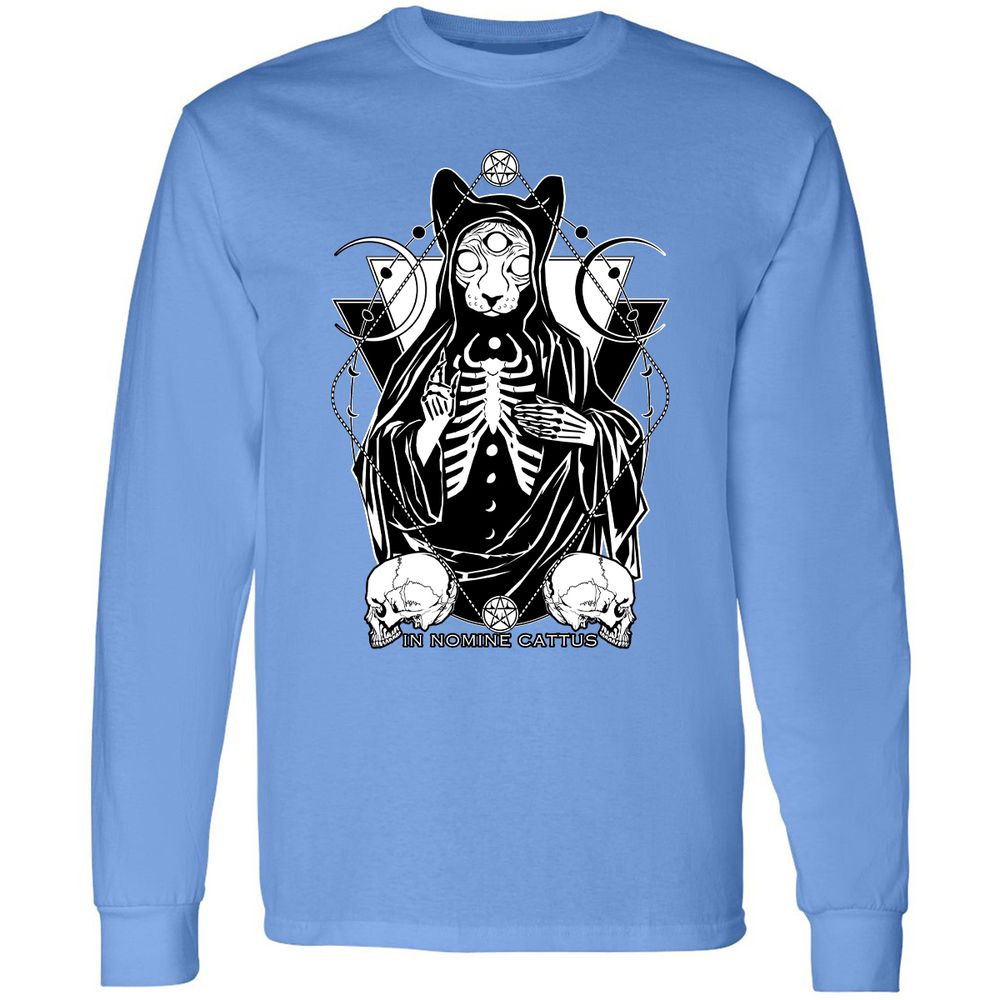 Long Sleeve T-Shirt - MNB3ZVGR - Carolina Blue - 12